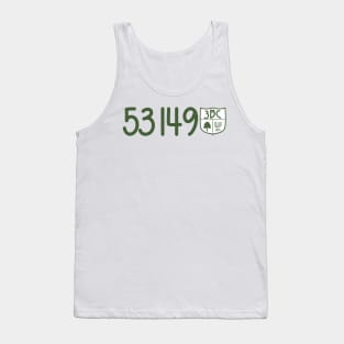 Camp Beber Zip Code Tank Top